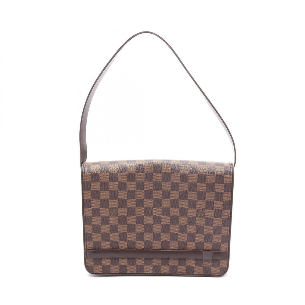 Louis Vuitton Tribeca Carre Damier Ebene Shoulder Bag/Handbag, Coated Canvas ...